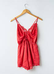 Pyjashort rouge UNDIZ pour femme seconde vue