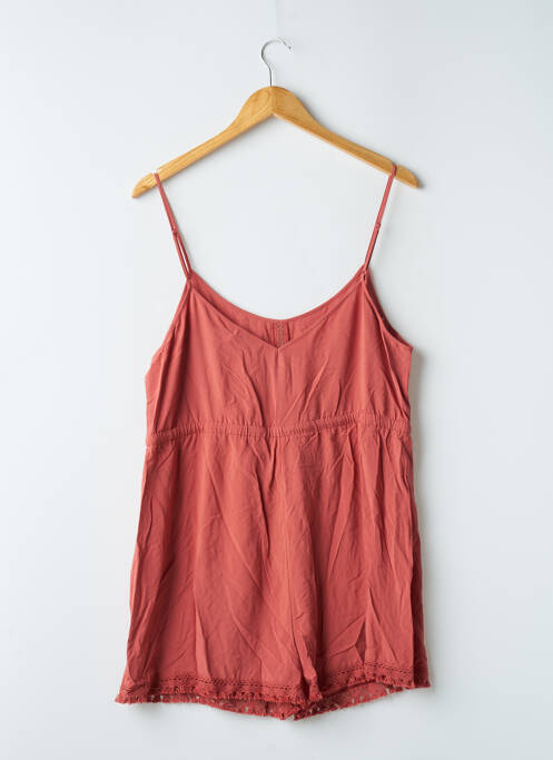 Pyjashort orange UNDIZ pour femme