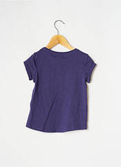 T-shirt violet DPAM pour enfant seconde vue