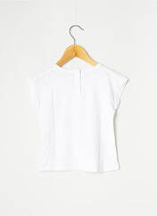 T-shirt blanc DPAM pour fille seconde vue