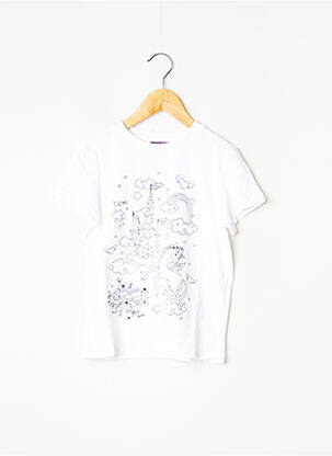 T-shirt blanc SERGENT MAJOR pour fille