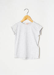 T-shirt gris DPAM pour fille seconde vue