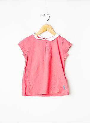 T-shirt rose DPAM pour fille