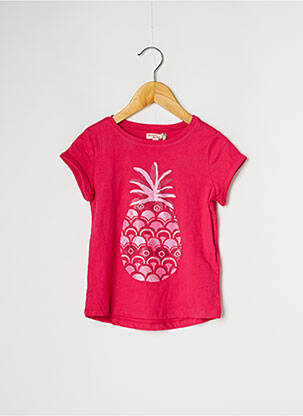 T-shirt rose DPAM pour fille