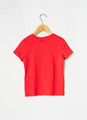 T-shirt rouge SERGENT MAJOR pour garçon seconde vue