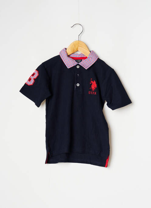 Polo bleu U.S. POLO ASSN pour garçon