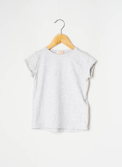 T-shirt gris DPAM pour fille