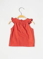 Top orange DPAM pour fille seconde vue