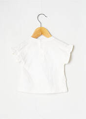 T-shirt blanc DPAM pour fille seconde vue