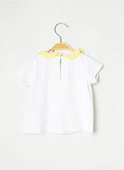 T-shirt blanc DPAM pour fille seconde vue