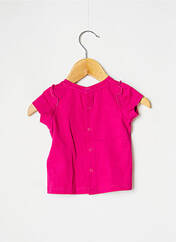 T-shirt rose DPAM pour fille seconde vue