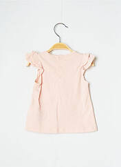 T-shirt rose DPAM pour fille seconde vue