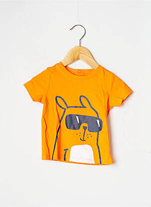 T-shirt orange DPAM pour garçon