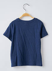 T-shirt bleu DU PAREIL AU MÊME pour garçon seconde vue