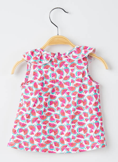 Top blanc DU PAREIL AU MÊME pour fille