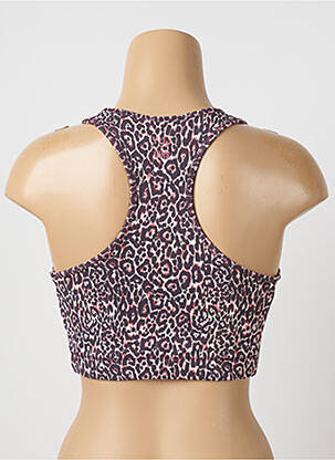 Soutien-gorge effet matière satinée brassieres rose IKKS femme