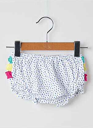 Culotte empiècements blanc DU PAREIL AU MÊME fille
