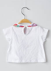 T-shirt blanc DU PAREIL AU MÊME pour fille seconde vue