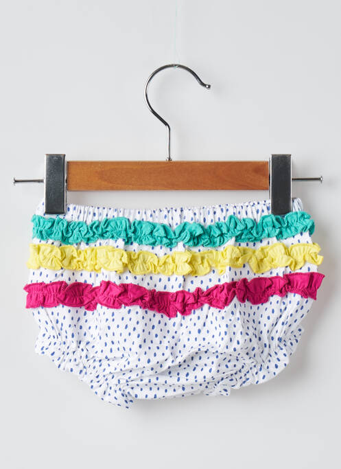 Culotte empiècements blanc DU PAREIL AU MÊME fille