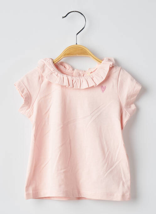 T-shirt rose DU PAREIL AU MÊME pour fille