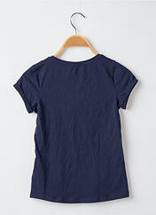 T-shirt bleu DU PAREIL AU MÊME pour fille seconde vue