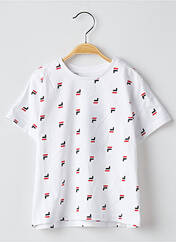 T-shirt blanc FILA pour garçon seconde vue