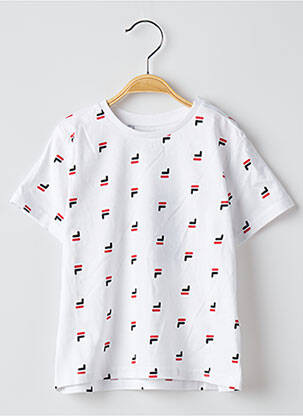 T-shirt blanc FILA pour garçon