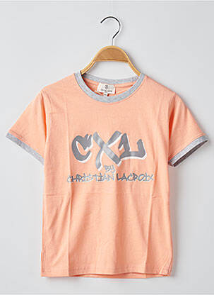 T-shirt orange CHRISTIAN LACROIX pour garçon