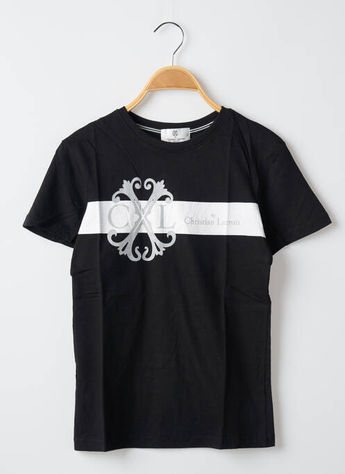 T-shirt noir CHRISTIAN LACROIX pour garçon