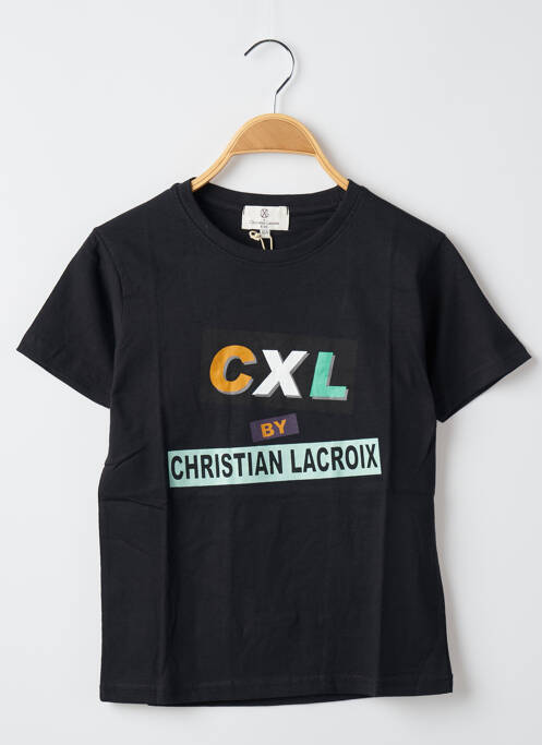 T-shirt noir CHRISTIAN LACROIX pour garçon