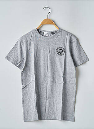 T-shirt broderie motifs brodés manches courtes gris CL BY CHRISTIAN LACROIX enfant