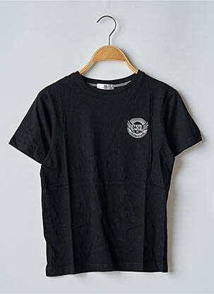 T-shirt broderie motifs brodés manches courtes noir CL BY CHRISTIAN LACROIX enfant