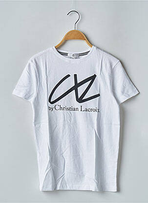 T-shirt stretch manches courtes blanc CL BY CHRISTIAN LACROIX enfant