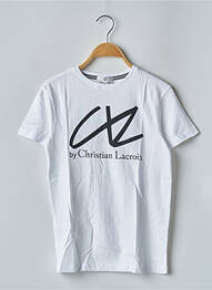 T-shirt stretch manches courtes blanc CL BY CHRISTIAN LACROIX enfant