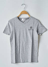 T-shirt broderie motifs brodés manches courtes gris CL BY CHRISTIAN LACROIX enfant