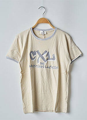 T-shirt beige CL BY CHRISTIAN LACROIX pour enfant