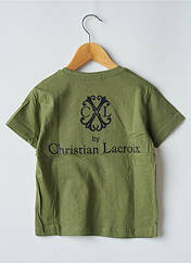 T-shirt vert CL BY CHRISTIAN LACROIX pour enfant seconde vue
