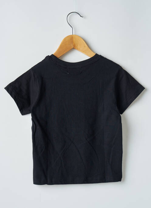 T-shirt tissage jersey manches courtes noir FILA garcon