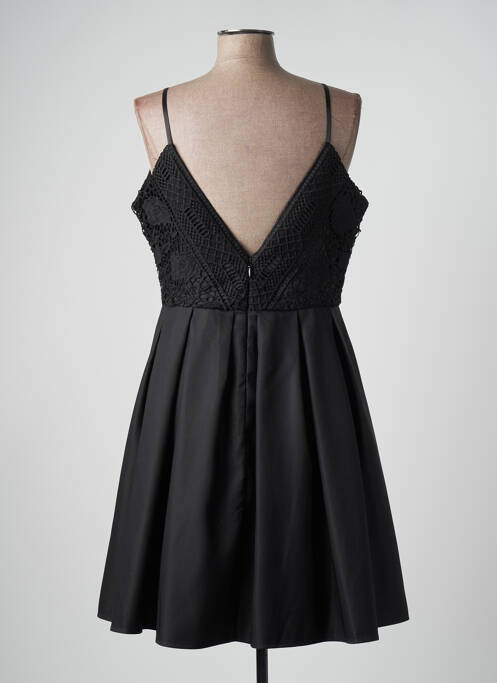 Robe mi-longue sans manche sans manche noir CHIC CHIC femme