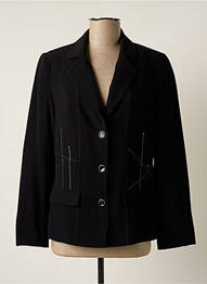 Blazer poches noir CHRISTINE LAURE femme