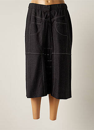 Jupe longue taille normale gris S.QUISE femme