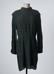 Robe mi-longue manches longues manches longues vert LA PETITE ETOILE femme