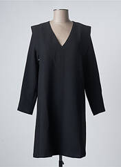 Robe courte noir LA PETITE ETOILE pour femme seconde vue