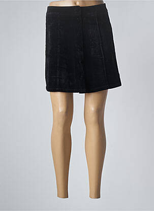 Jupe courte coupe évasée noir LA PETITE ETOILE femme