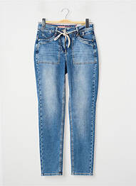 Jeans coupe slim slim taille normale bleu CECIL femme