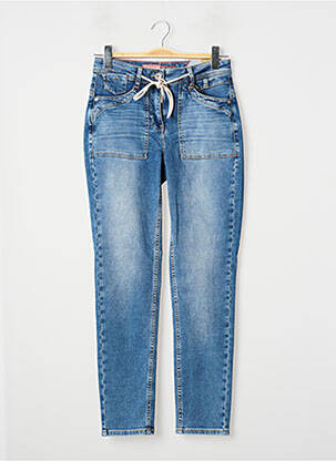 Jeans coupe slim slim taille normale bleu CECIL femme