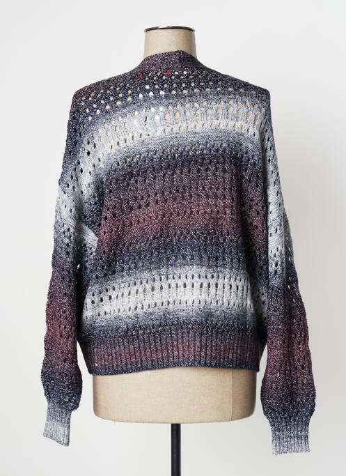 Gilet manches longues bleu ESPRIT pour femme