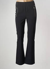 Pantalon large tissage popeline taille normale noir CECIL femme