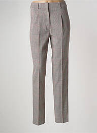 Pantalon slim stretch taille normale marron ESPRIT femme