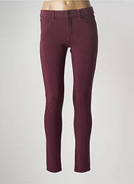 Pantalon slim skinny taille normale violet ESPRIT femme